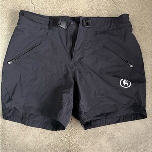 Black Women's MTB Shorts